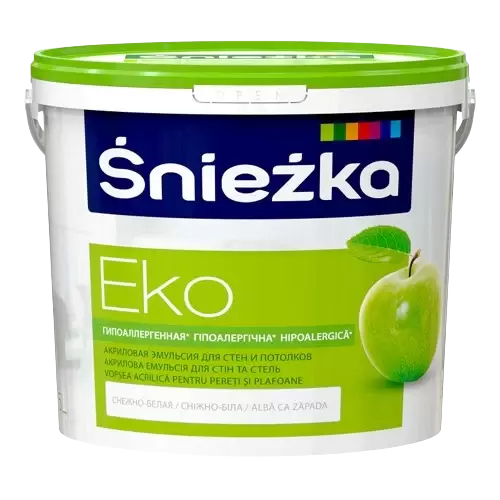 EKO-SNIEZKA 1L, Vopsea emulzie pe baza acrilica